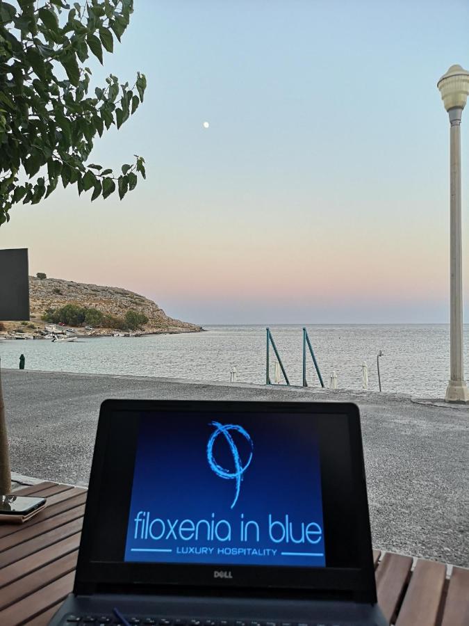 Relax Seaside House Charaki Exterior foto